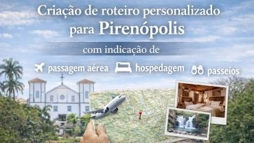 Cria&ccedil;&atilde;o de Roteiro personalizado para Piren&oacute;polis